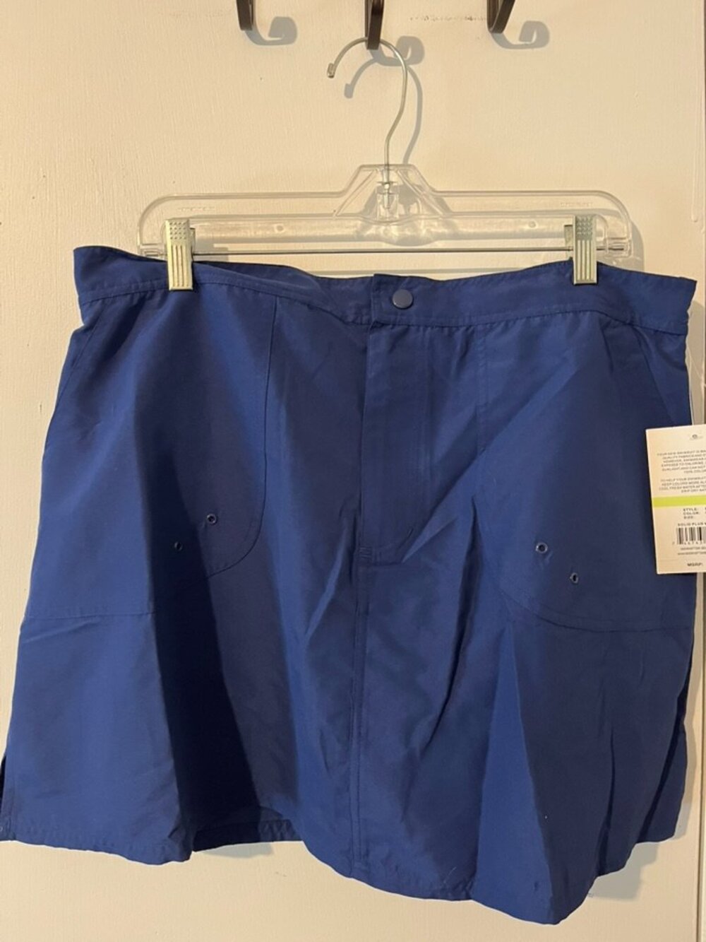 NWT MAXINE BLUE SWIM SKIRT SZ 18W